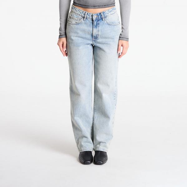 Kalhoty Guess Originals Baggy Dad Jeans Washed Blue 26