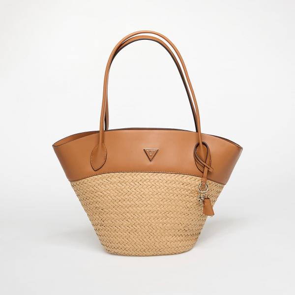 Kabelka GUESS Venere Large Tote Natural/ Caramel Universal