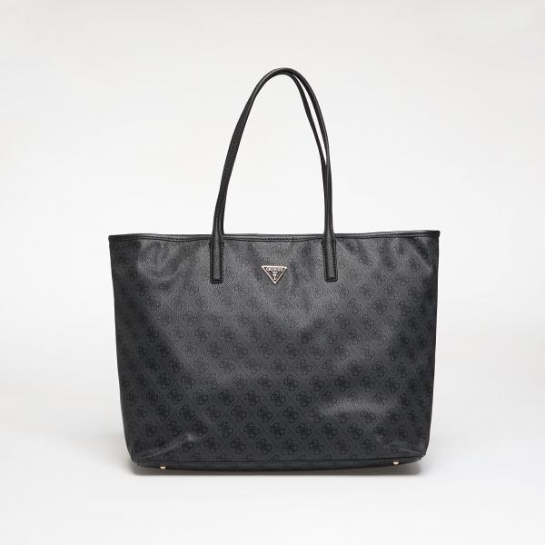 Kabelka GUESS Eco Victtoria Lrg 2 In 1 Tote Coal Logo Universal