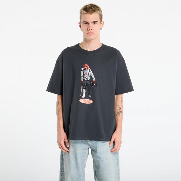 Tričko PLEASURES Daft Punk T-Shirt Faded Black L