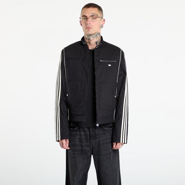 Bunda adidas Premium Waxed Jacket Black/ Black/ Off White S