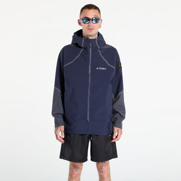 Bunda adidas National Geographic Waterproof Climaproof Rain Jacket Legend Ink XL