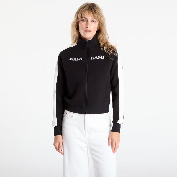 Mikina Karl Kani Retro Sidestripe Track Jacket Black L