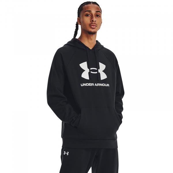 Mikina Under Armour Rival Fleece Logo Hood Black S