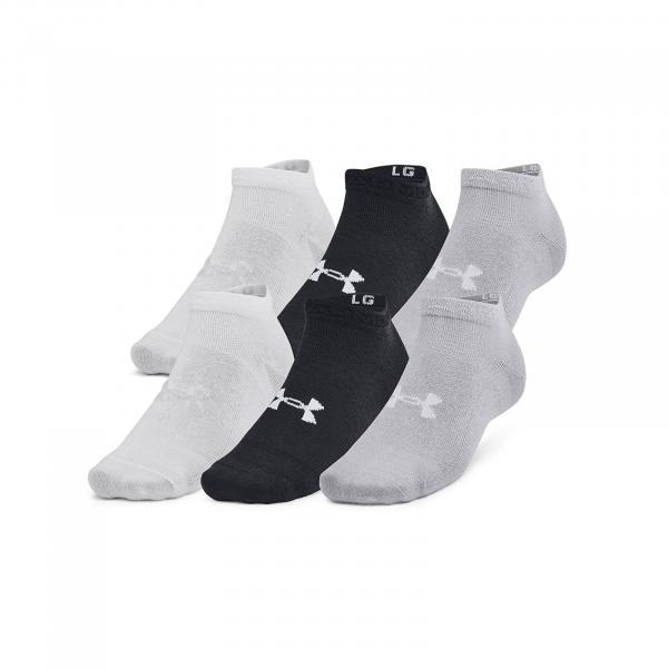 Ponožky Under Armour Essential 6-Pack Low Black L
