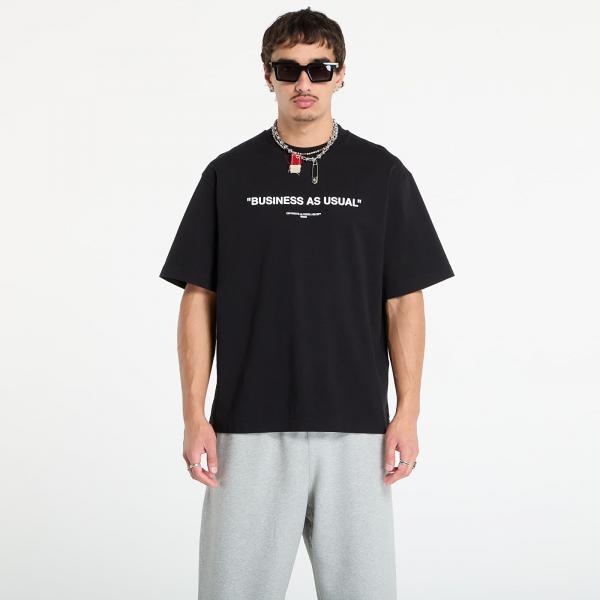 Tričko Off-White Business Quote Skate S/S Tee Black/ White L