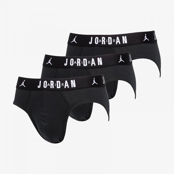 Jordan Jhm Flight Cotton Brief 3-Pack Black XL