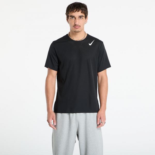 Tričko Nike AeroSwift Men's Dri-FIT ADV Short-Sleeve Running Top Black/ Summit White S