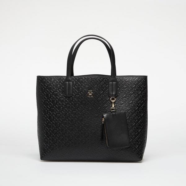 Kabelka Tommy Hilfiger Icon Satchel Mono Black Universal