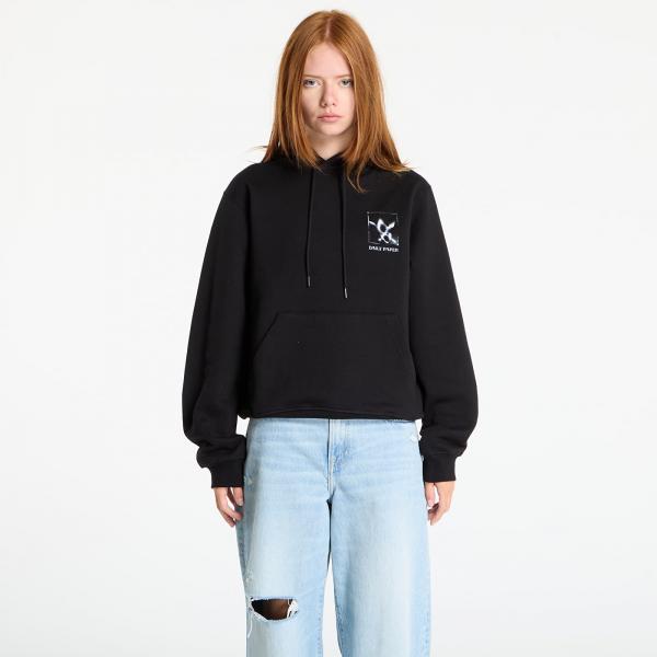 Mikina Daily Paper Shadow Grid Hoodie Black XS