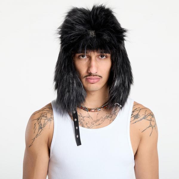 Čepice MISBHV Faux Fur Aviator Hat Black S/M
