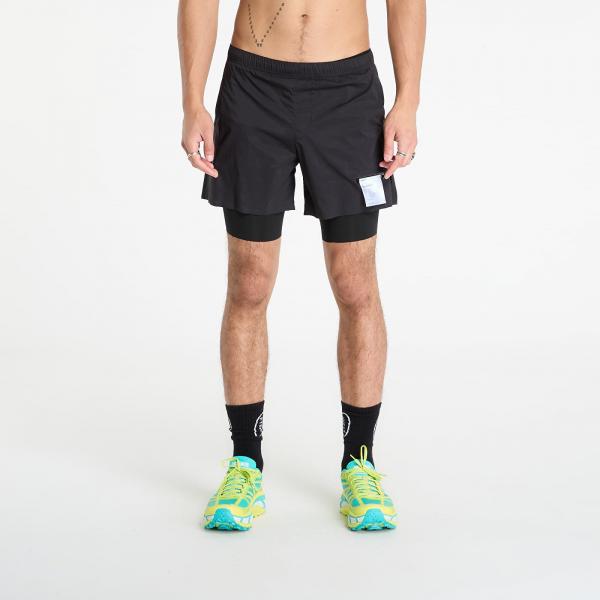 Šortky Satisfy TechSilk 5" Shorts UNISEX Black L