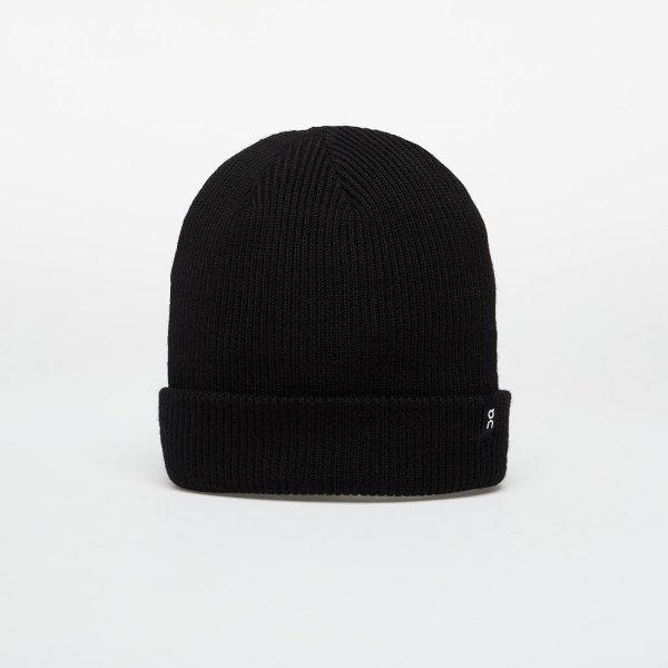 Čepice On Merino Beanie Black Universal