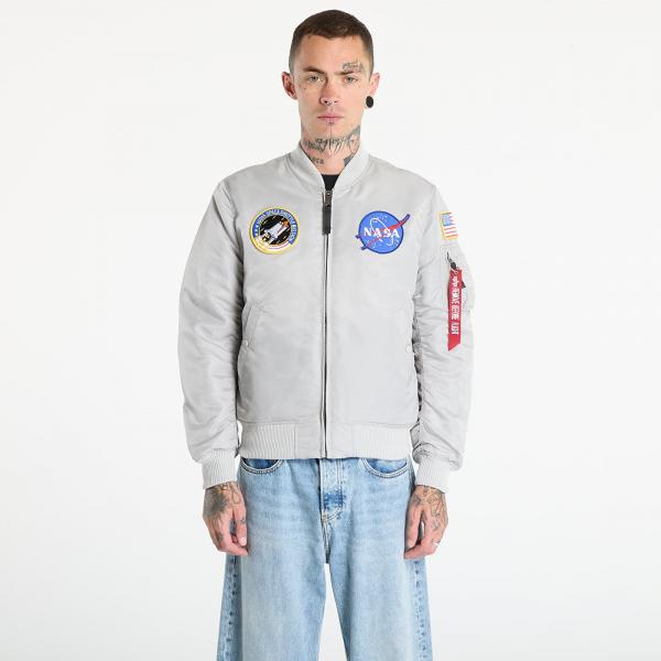 Bomber Alpha Industries MA-1 VF Vintage Fit NASA Pastel Grey M
