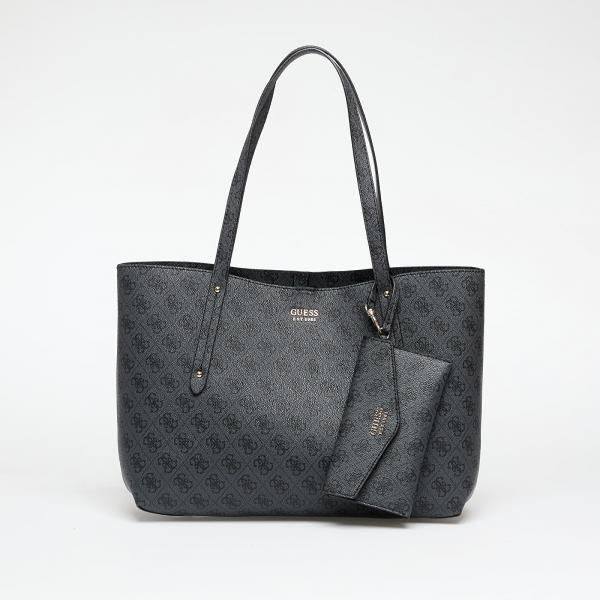 Taška GUESS Brenton Tote Coal Logo Universal