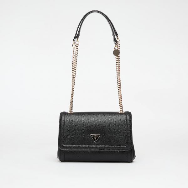 Taška GUESS Noelle II Convertible Cross Body Flap Black Universal