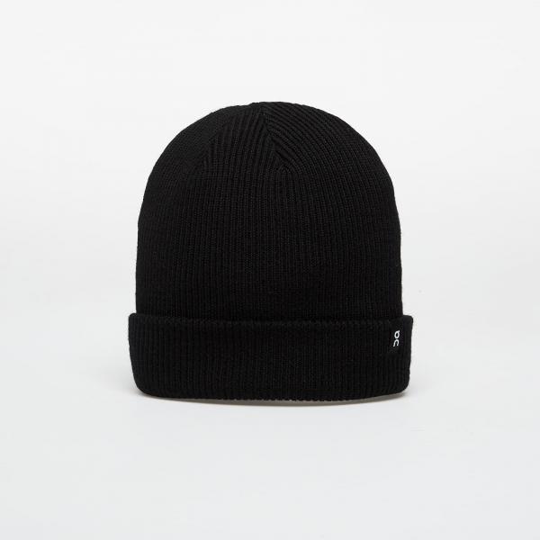 Čepice On Merino Beanie Black Universal