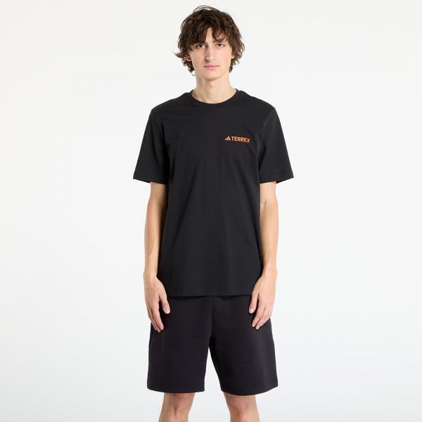 Tričko adidas Terrex Graphic T-Shirt Black/ Black L