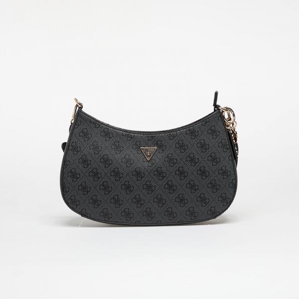 Taška GUESS Noelle II Top Zip Shoulder Bag Coal Logo Universal