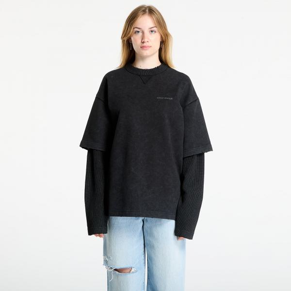Tričko Daily Paper Layered Ls T-Shirt UNISEX Black L