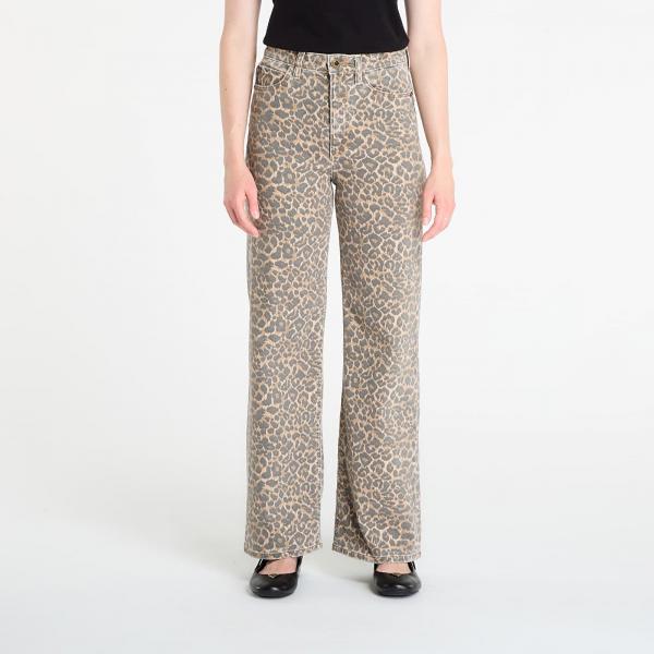 Džíny GUESS Wide Leg Brown W29