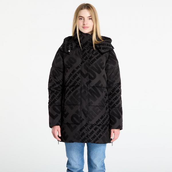 Bunda Desigual Cadera_Flock Jacket Black XS