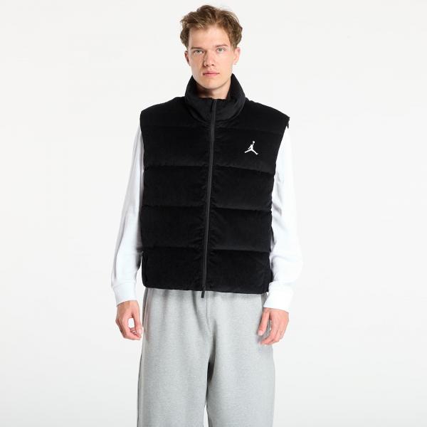 Vesta Jordan Flight Men's Down Vest Black/ White XS