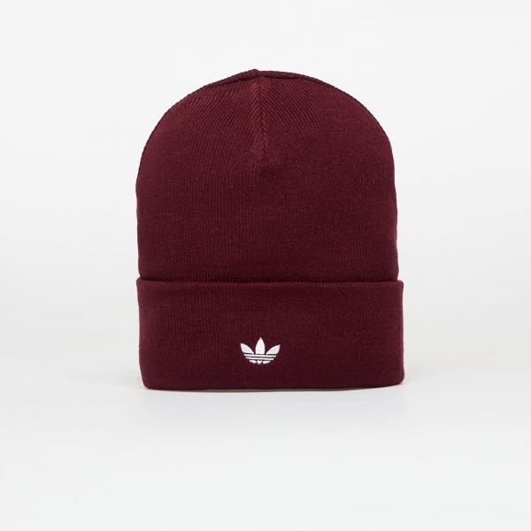 Čepice adidas Adicolor Classic Beanie Maroon M