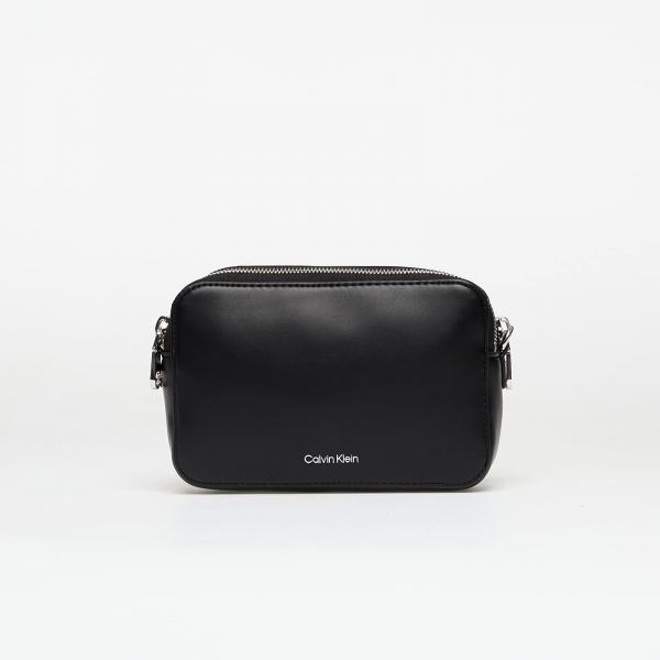 Taška Calvin Klein Webbing Double Strap Crossover Black Universal
