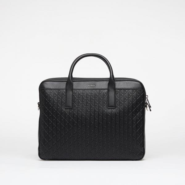 Taška Calvin Klein Emblem Emboss Commut Workbag Black Universal