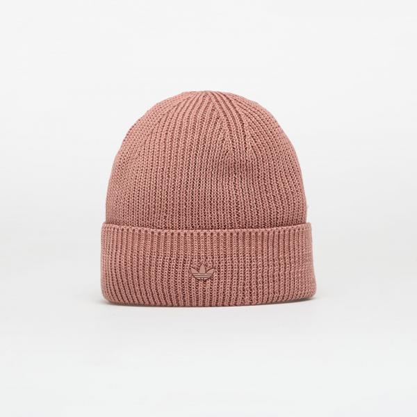 Čepice adidas Everyday Icons Beanie With Tonal Metal Trefoil Warm Clay S