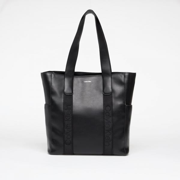 Taška Calvin Klein Webbing Strap Tote Black Universal