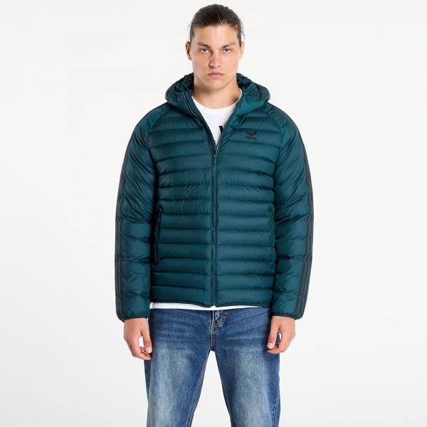Bunda adidas Synthetic Hooded Jacket Aurora Ivy/ Black M
