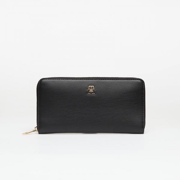 Peněženka Tommy Hilfiger TH Monogram Zip-Around Wallet Black Universal