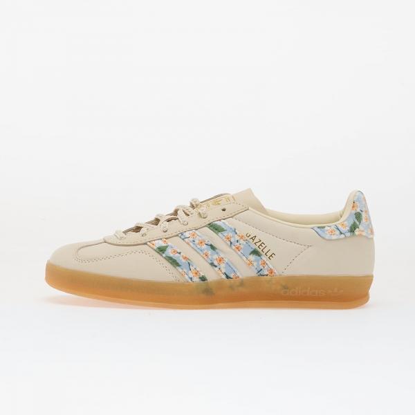 Tenisky adidas Gazelle Indoor W Crew White/ Gold Metallic/ Tactile Blue EUR 36 2/3