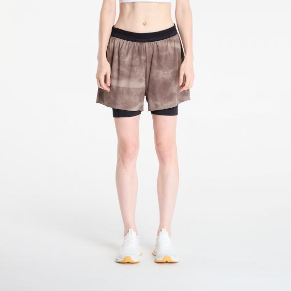Šortky On 3" Performance Shorts AOP Cinder/ Black S