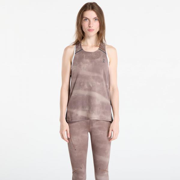 Tílko On Performance Tank AOP Cinder/ Black S