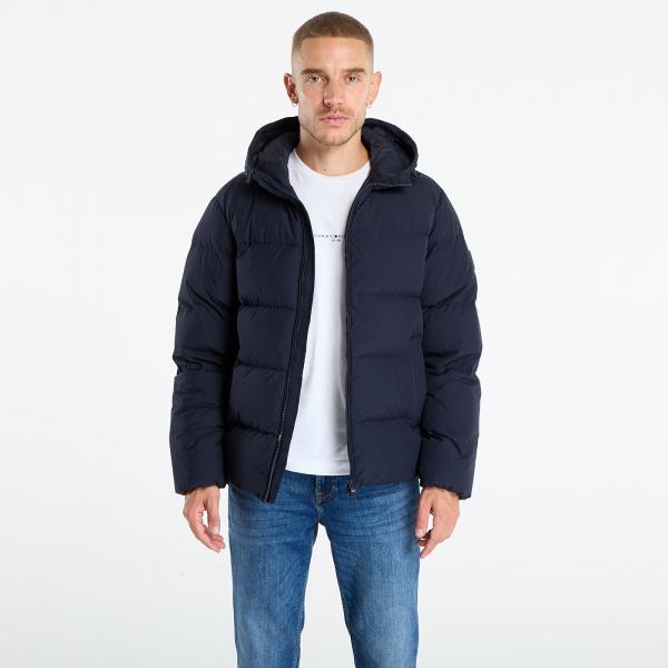Bunda Tommy Hilfiger Water Repellent Down Hooded Puffer Jacket Navy XL
