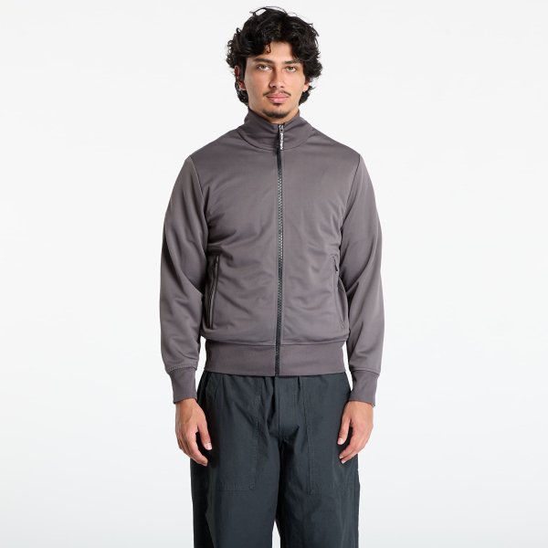 Bunda Palm Angels Back Curved Logo Track Jacket Dark Grey/ Off White S