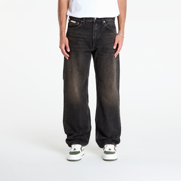 Džíny Calvin Klein Jeans 90S Straight Espress Jeans Black W35/L32
