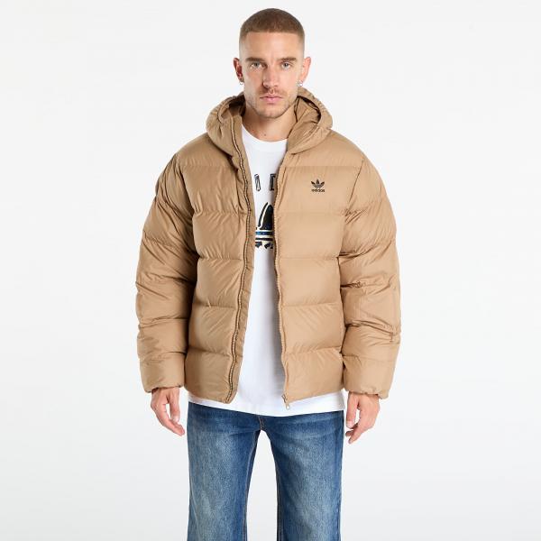 Bunda adidas Tonal Hooded Puffer Jacket Cardboard XL