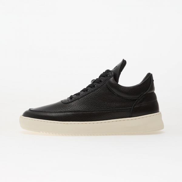 Tenisky Filling Pieces Low Top Grain Black EUR 44