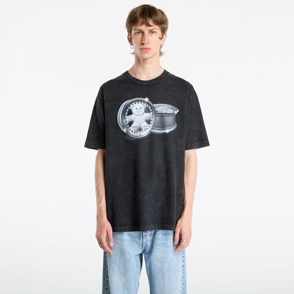 Tričko RIPNDIP Nerm Wheels Tee Black Vintage Wash M