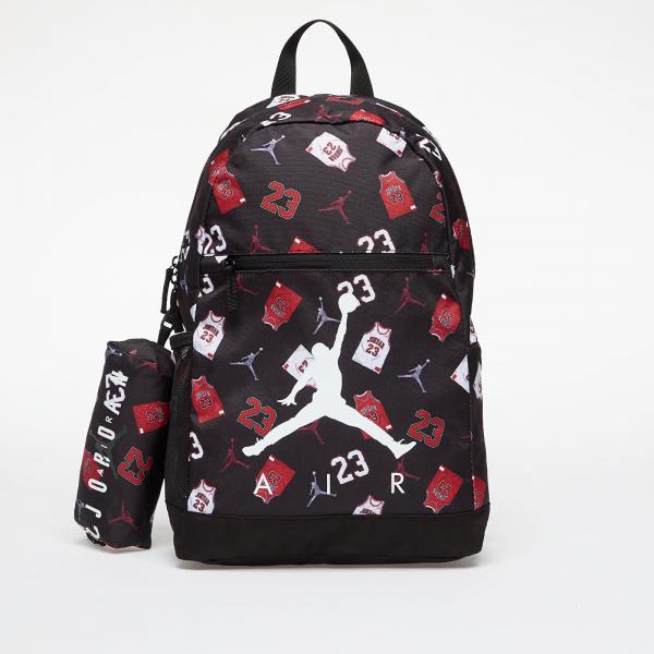 Batoh Jordan Jan Air School Backpack Black/ Gym Red/ White Universal
