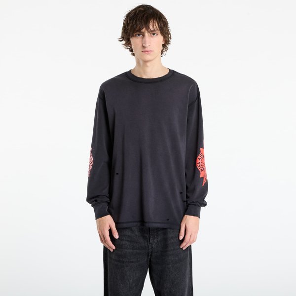 Tričko Jordan Rare Air Men's Long-Sleeve T-Shirt Black/ Chile Red XS