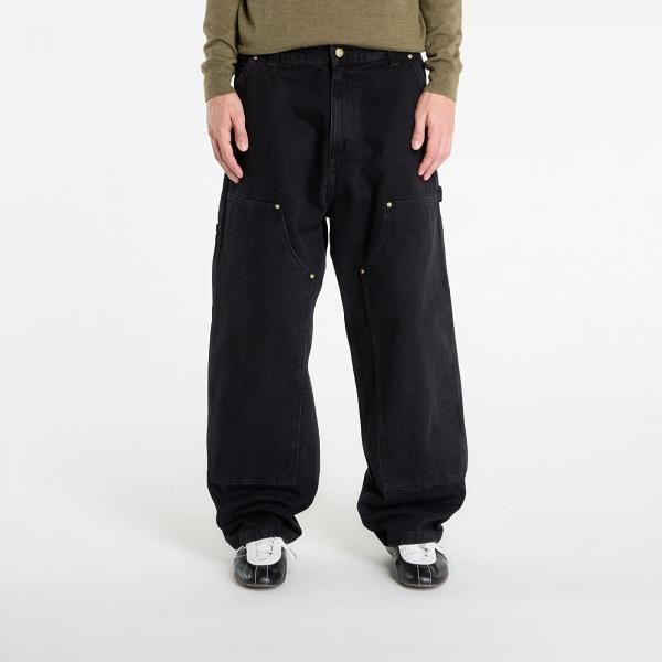 Kalhoty Carhartt WIP Nash Double Knee Pant Black Stone Washed XXL