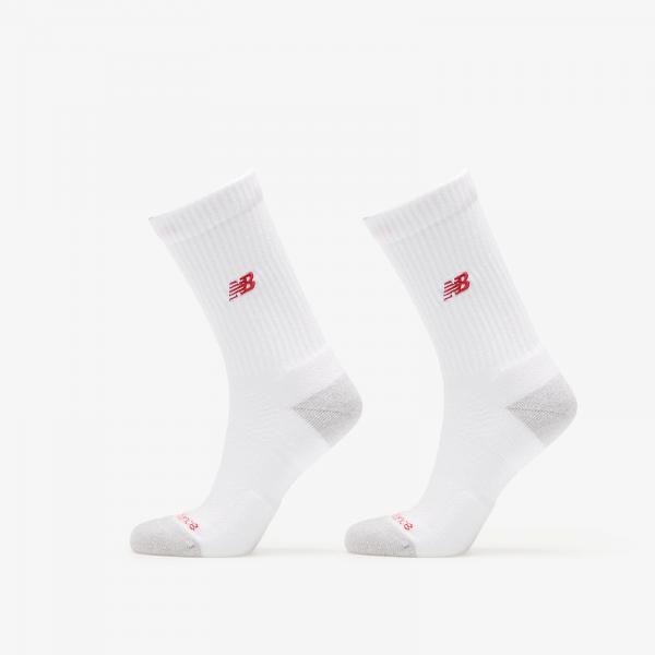 Ponožky New Balance Active Premium Crew Socks 2-Pack White XL