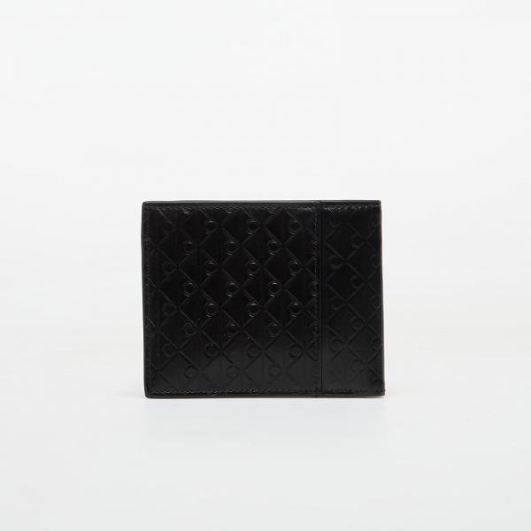 Peněženka Calvin Klein Embossed Emblem Bill Wallet Black Universal
