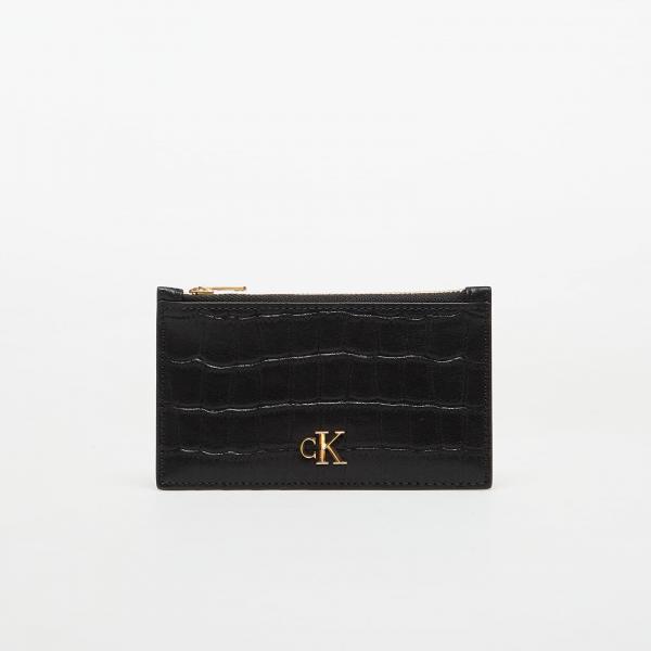 Peněženka Calvin Klein Croc 6 Cc Cardcase Black Universal