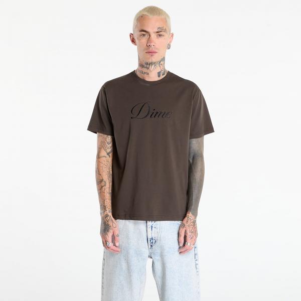 Tričko Dime Cursive T-Shirt UNISEX Vintage Black L